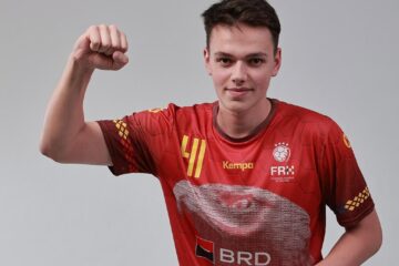 Daniel Stanciuc este mezinul echipei naționale de handbal a României