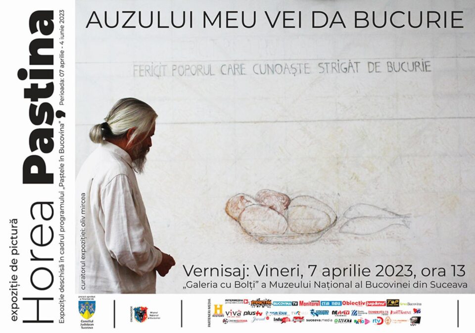 Expoziția de pictură „Auzului meu vei da bucurie” a maestrului Horea Paștina, la Muzeul de Istorie Expoziția de pictură „Auzului meu vei da bucurie” a maestrului Horea Paștina, la Muzeul de Istorie