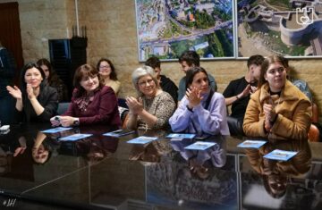 Elevi și profesori din Polonia, Portugalia, Italia și Grecia, în vizită la Primăria Suceava