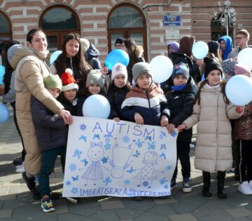 Marșul de Conștientizare a Autismului, la Fălticeni