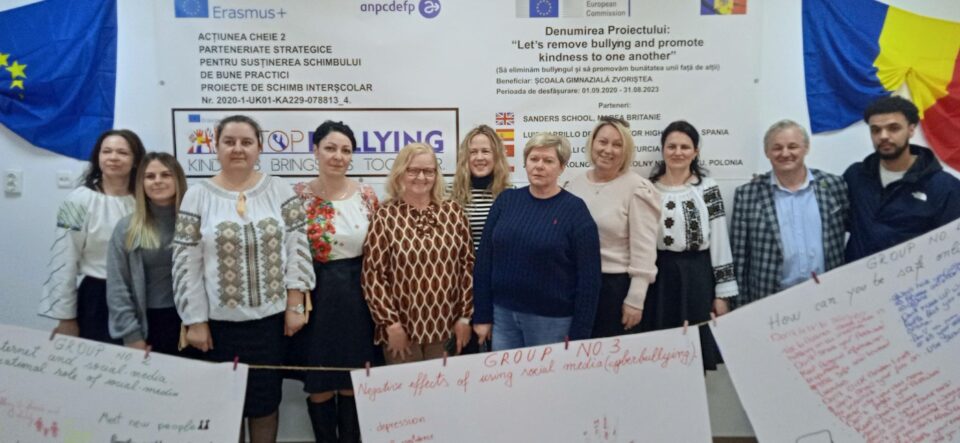 Interculturalitate, creativitate și inovare prin Proiectele Erasmus+, la școala din Zvoriștea