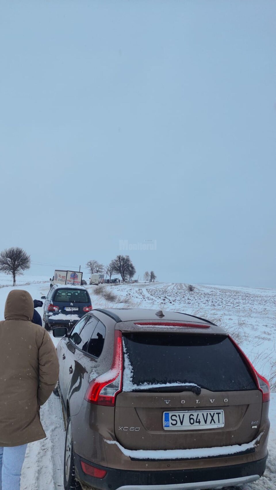 Trafic blocat între Iaslovăț și Milișăuți