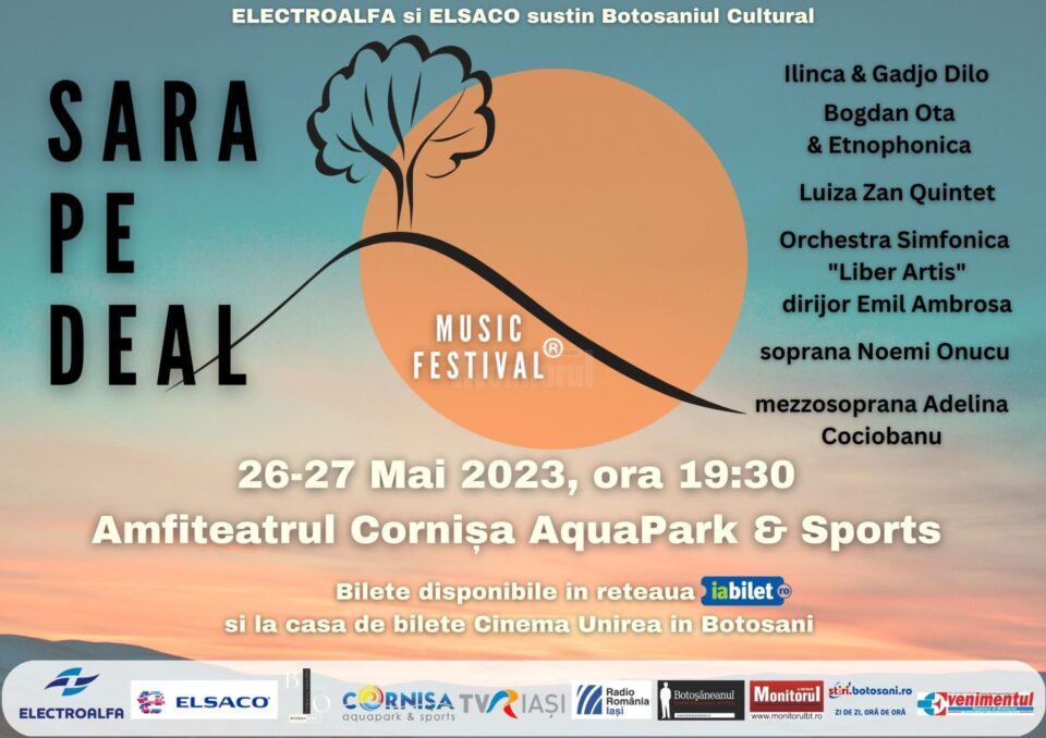 Festivalul de muzică „Sara pe deal”, ediția I, la Botoșani