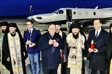 O delegație de la Arhiepiscopie va pleca la Ierusalim pentru aducerea Luminii Sfinte, cu un avion privat, așa cum a fost și în anii trecuți