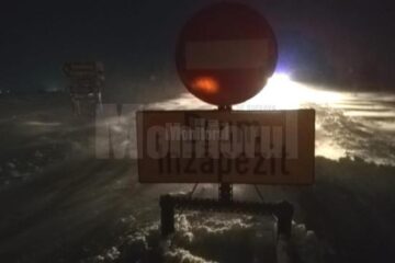 Circulația pe mai multe drumuri naționale și județene este închisă