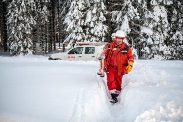 Aproximativ 1.500 de locuitori din comuna Dornești au rămas fără energie electrică