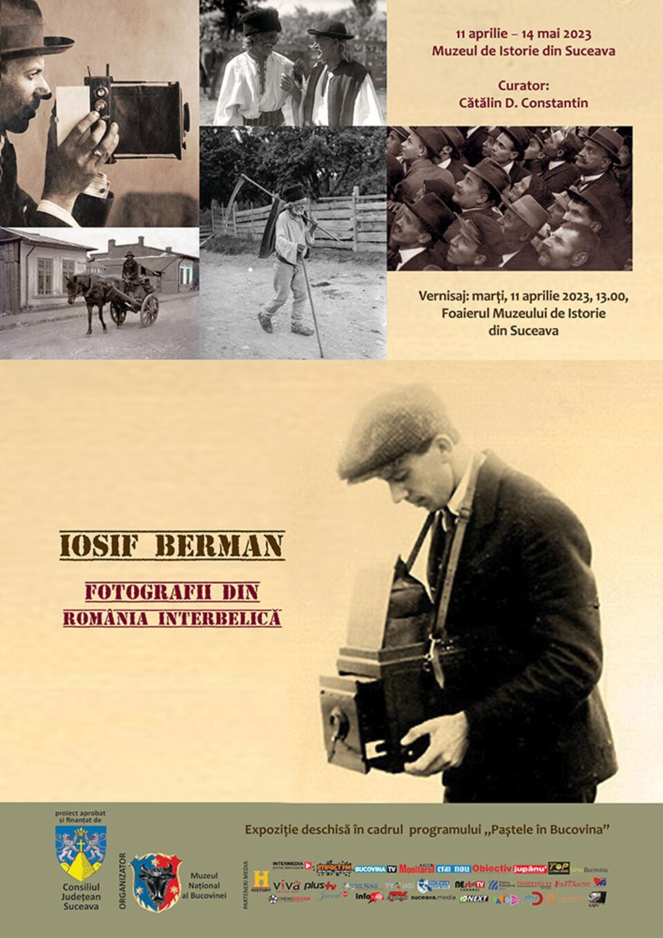 „Iosif Berman. Fotografii din România interbelică”, expoziție la Muzeul de Istorie „Iosif Berman. Fotografii din România interbelică”, expoziție la Muzeul de Istorie