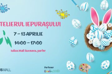„Atelierul Iepurașului pentru cei mici”, la Iulius Mall Suceava