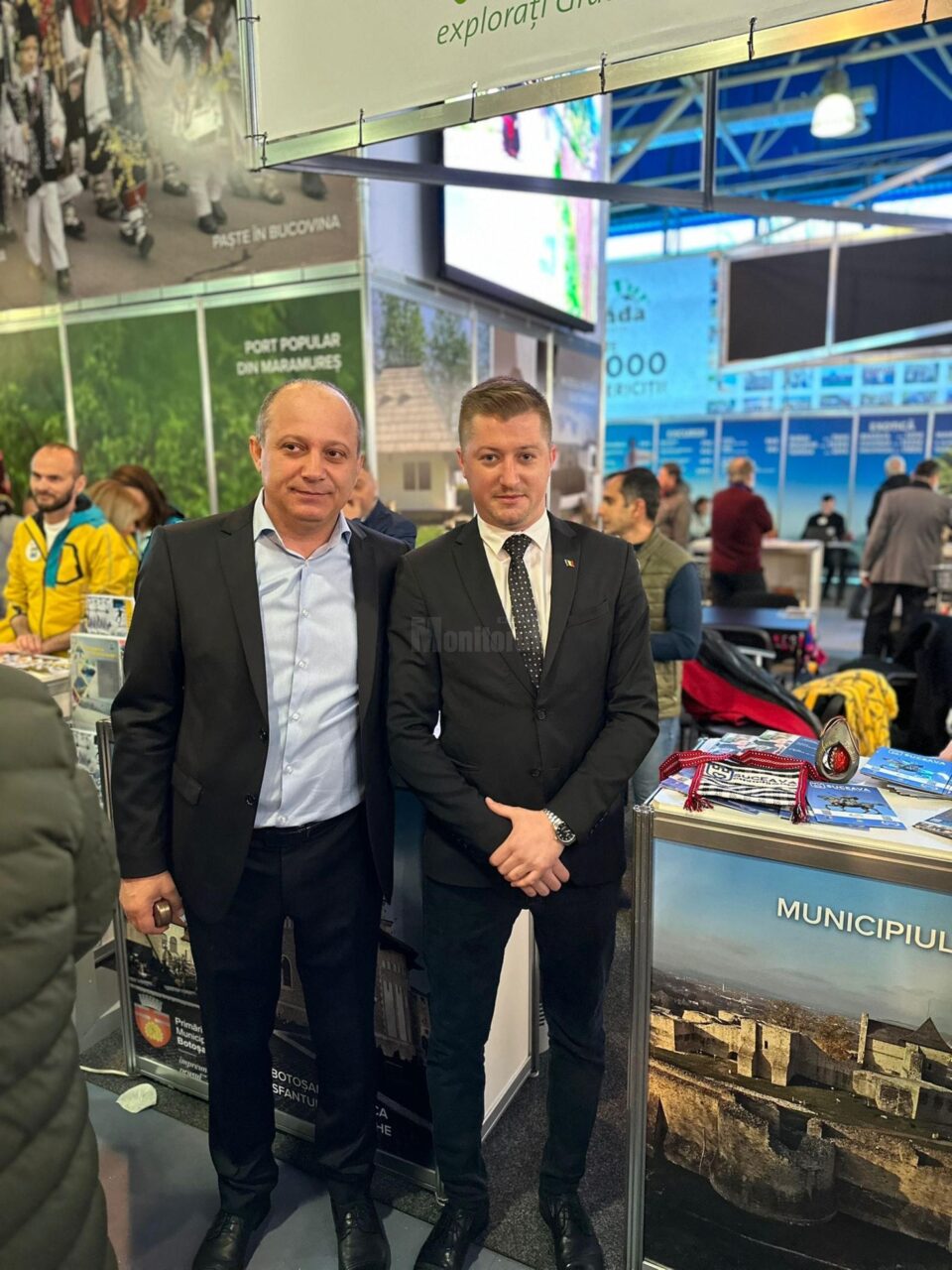 Ministrul Antreprenoriatului și Turismului din România, suceveanul Constantin Daniel Cadariu, alaturi de consilierul local Ovidiu Paul Hrițcu