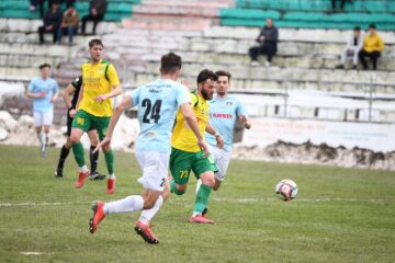 Marius Filip a marcat golul victoriei pentru Foresta. Foto Fotograful Sportiv