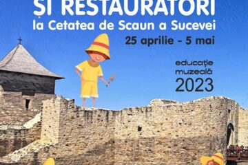 „Micii arheologi și restauratori la Cetatea de Scaun a Sucevei”, educație muzeală