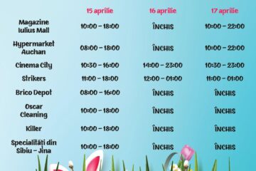 Program special la Iulius Mall, de sărbătorile pascale
