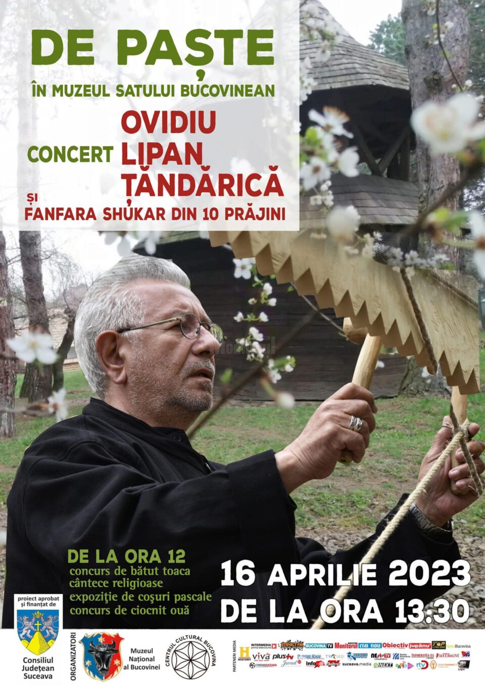 Concert de Paște la Muzeul Satului Bucovinean