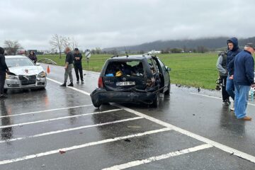 Accident cu patru răniți în a doua zi de Paște, provocat de un șofer neatent