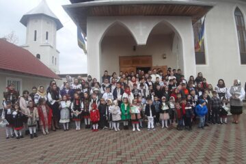 150 de copii au participat la proiectul „Lumina Învierii prin ochi de copil”, ediția a IV-a, la Gălănești