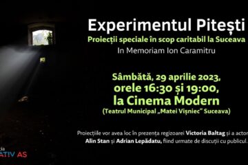 „Experimentul Pitești”, două proiecții, în premieră la Suceava, la Cinema Modern