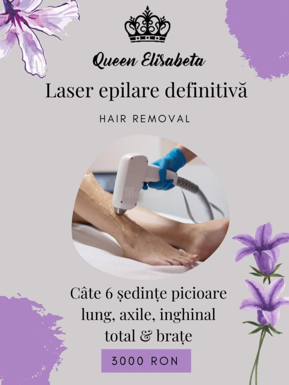 Cele mai bune oferte la epilarea definitivă cu laser, la Salonul Queen Elisabeta Cele mai bune oferte la epilarea definitivă cu laser, la Salonul Queen Elisabeta