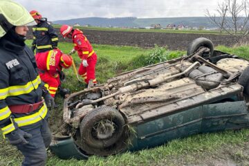 Accident pe E 85, la Pătrăuți