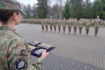 Olimpicii de la Colegiul Militar au fost înaintați în grad