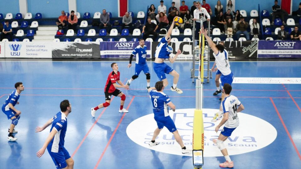 Echipa de volei CSM Suceava a retrogradat în Divizia A2