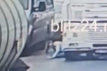 Un șofer de tir din Suceava a trecut peste o femeie care traversa pe trecerea de pietoni