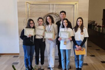 Elevii premiați la Olimpiada de germană
