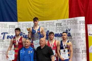 Constantin Lungu a cucerit Cupa României sub privirile marelui campion Ștefan Rusu