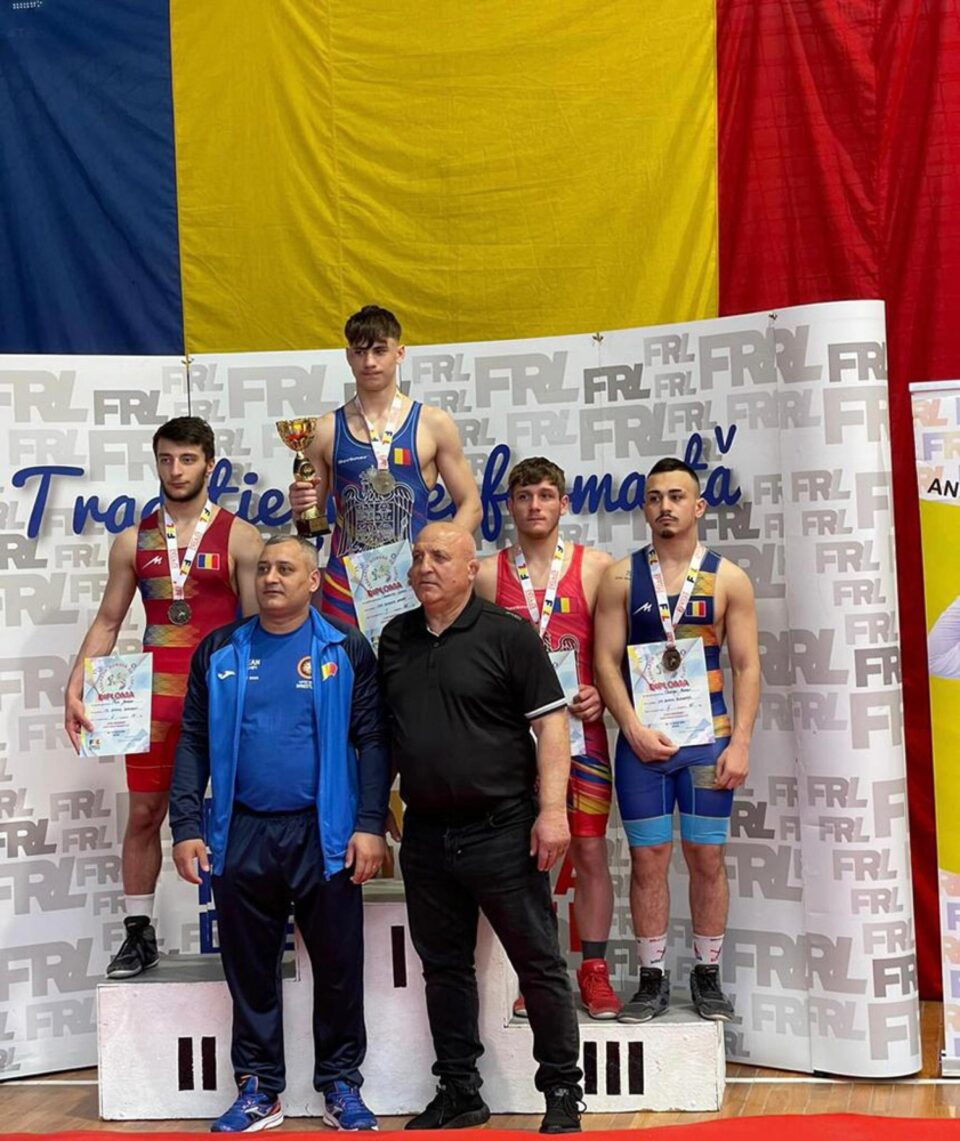 Constantin Lungu a cucerit Cupa României sub privirile marelui campion Ștefan Rusu