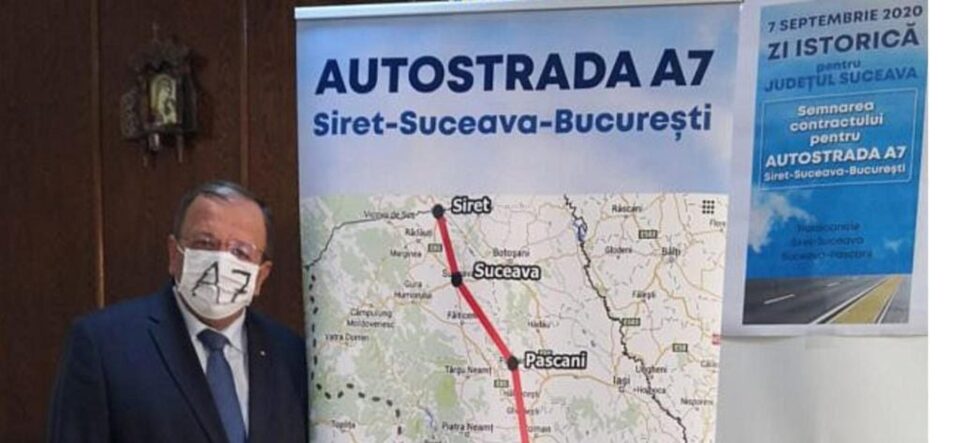 Presedintele CJ Suceava anunță finalizarea lucrărilor de foraj pe trasul autostrăzii A7 de la Pașcani la Suceava Presedintele CJ Suceava anunță finalizarea lucrărilor de foraj pe trasul autostrăzii A7 de la Pașcani la Suceava