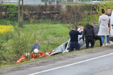 Accident grav pe E 85, la Pătrăuți.