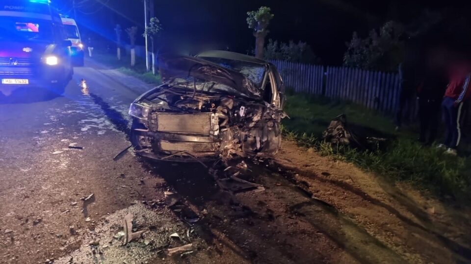 Accident violent la Vicovu de Sus