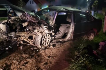 Accident violent la Vicovu de Sus