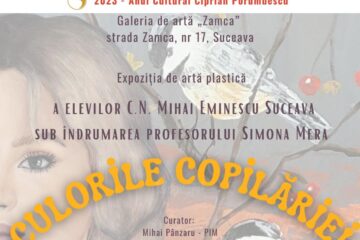 „Culorile copilăriei”, expoziție de artă plastică, la Galeria „Zamca”