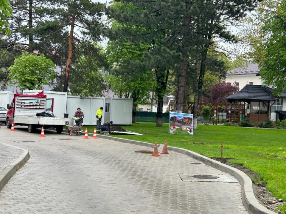 Organizarea șantierului pentru noua secție Oncologie