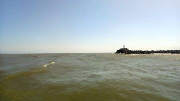 Dunărea, la vărsarea în Marea Neagră, la Sf. Gheorghe