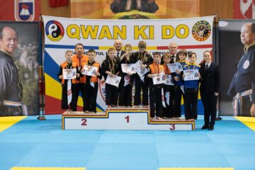 Performanțe ale copiilor de la Clubul Kim Long Dao Fălticeni la Campionatului Național de Qwan Ki Do