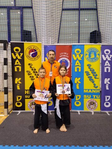 Performanțe ale copiilor de la Clubul Kim Long Dao Fălticeni la Campionatului Național de Qwan Ki Do