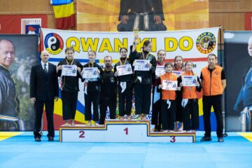Performanțe ale copiilor de la Clubul Kim Long Dao Fălticeni la Campionatului Național de Qwan Ki Do