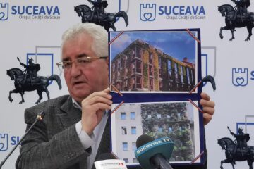 Fațade cu plante verzi pentru clădirile din centrul Sucevei, propuse în cadrul Comisiei de Estetică în Urbanism, recent întrunită