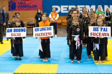 Performanțe ale copiilor de la Clubul Kim Long Dao Fălticeni la Campionatului Național de Qwan Ki Do