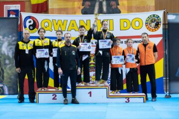 Performanțe ale copiilor de la Clubul Kim Long Dao Fălticeni la Campionatului Național de Qwan Ki Do