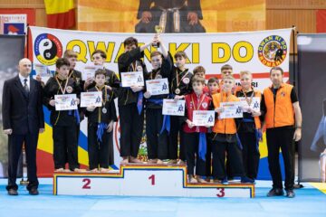 Performanțe ale copiilor de la Clubul Kim Long Dao Fălticeni la Campionatului Național de Qwan Ki Do