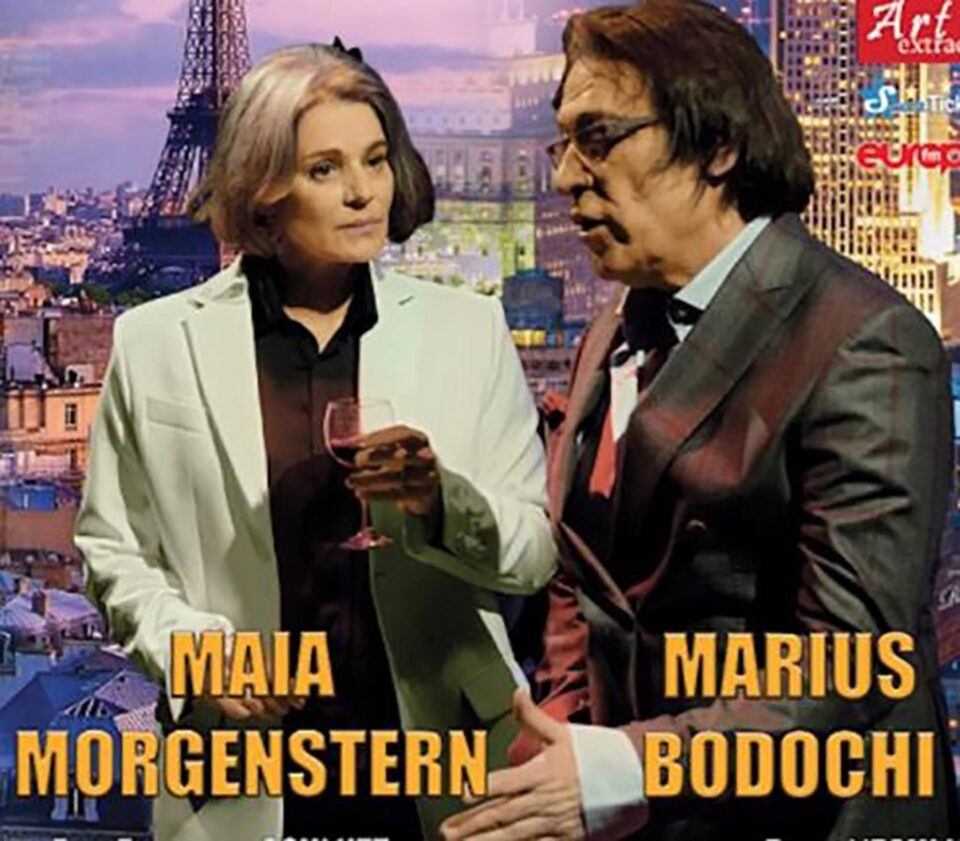 Spectacolul „Elixir”, cu Maia Morgenstern și Marius Bodochi, pe scena suceveană