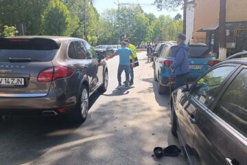 Accidentul a avut loc la intrarea pe strada Mitropoliei din municipiul Suceava
