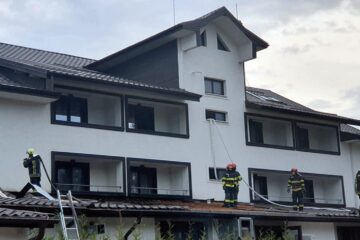 Incendiul a făcut pagube importante, deși a fost localizat de pompieri