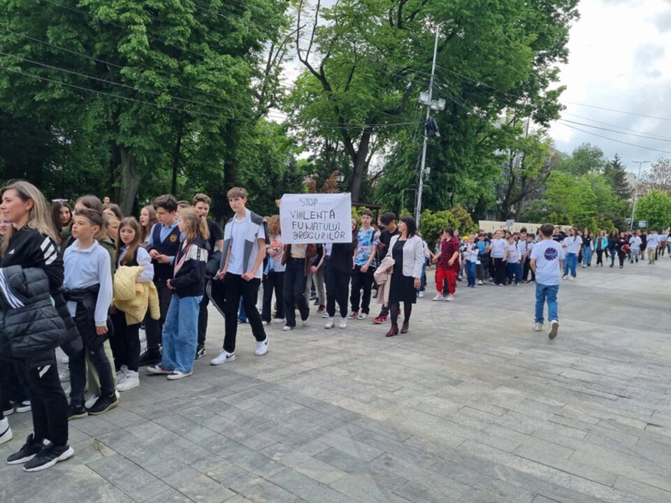 Marș cu participare numeroasă