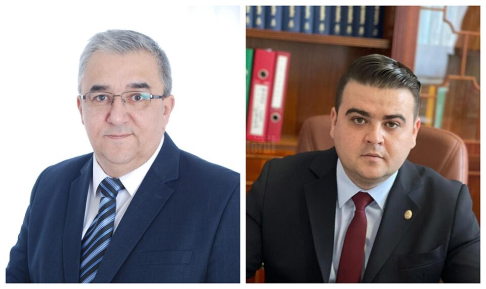 Subprefectul Florin Sinescu și deputatul Gheorghe Șoldan
