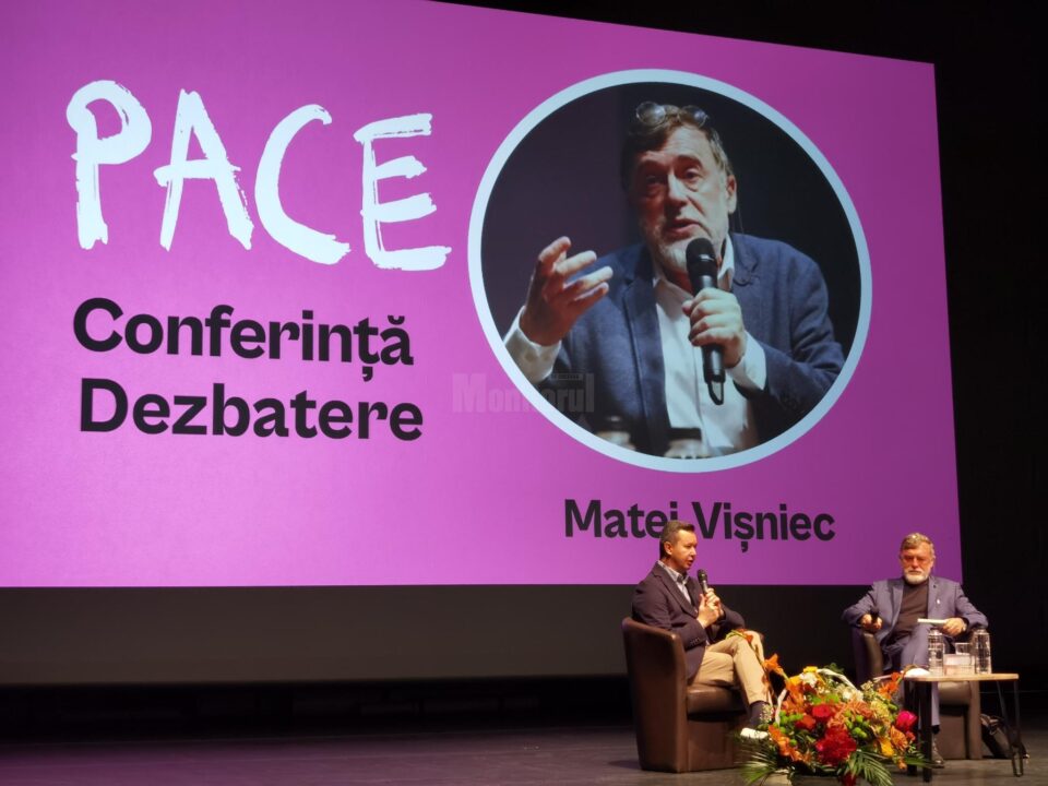 Matei Vișniec și invitații săi, în dialog despre „Pace”, în cadrul Festivalului Internațional Zilele TMMVS
