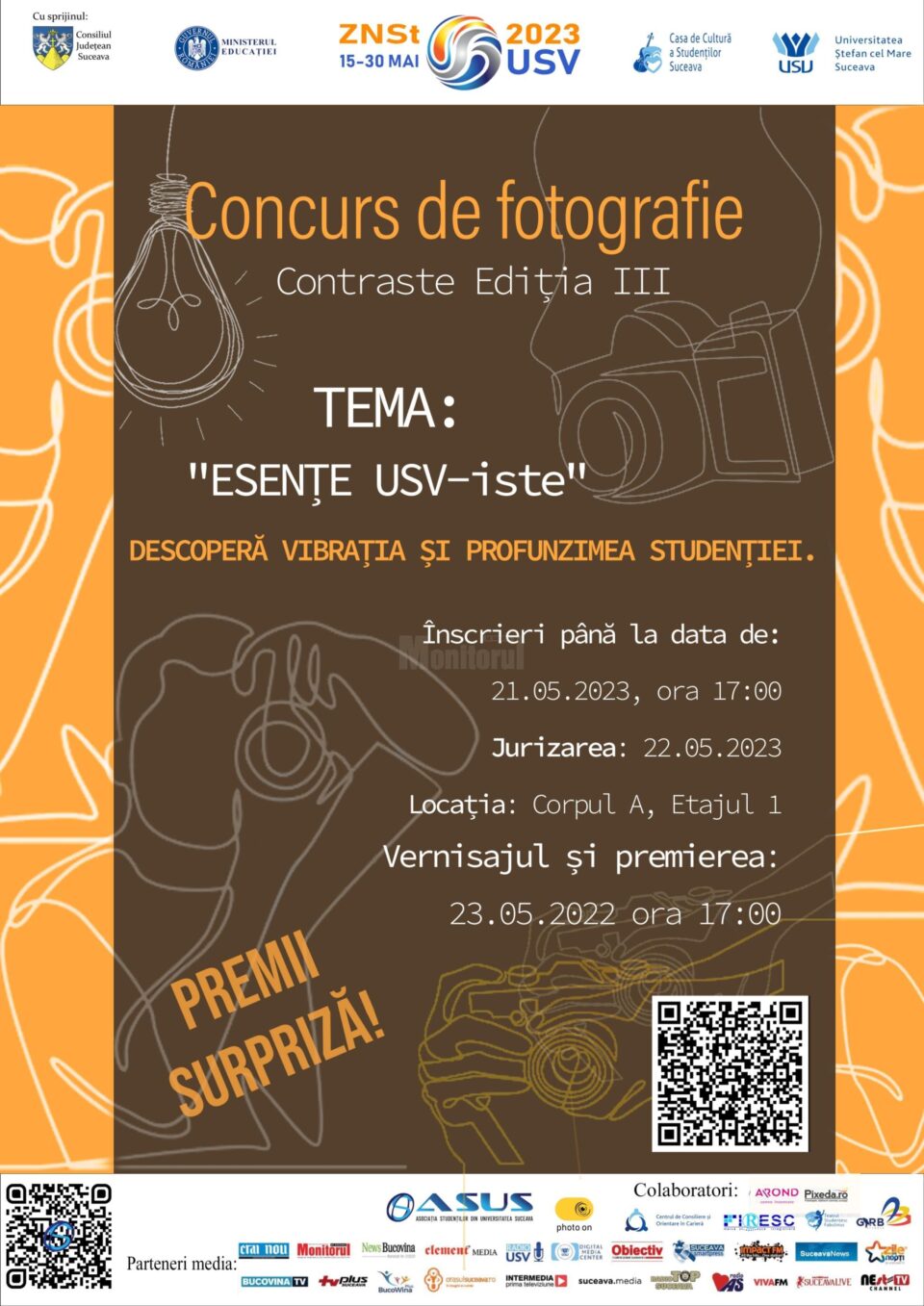 Concursul de fotografie „Contraste", ediția a III-a, vernisaj și premiere, la USV