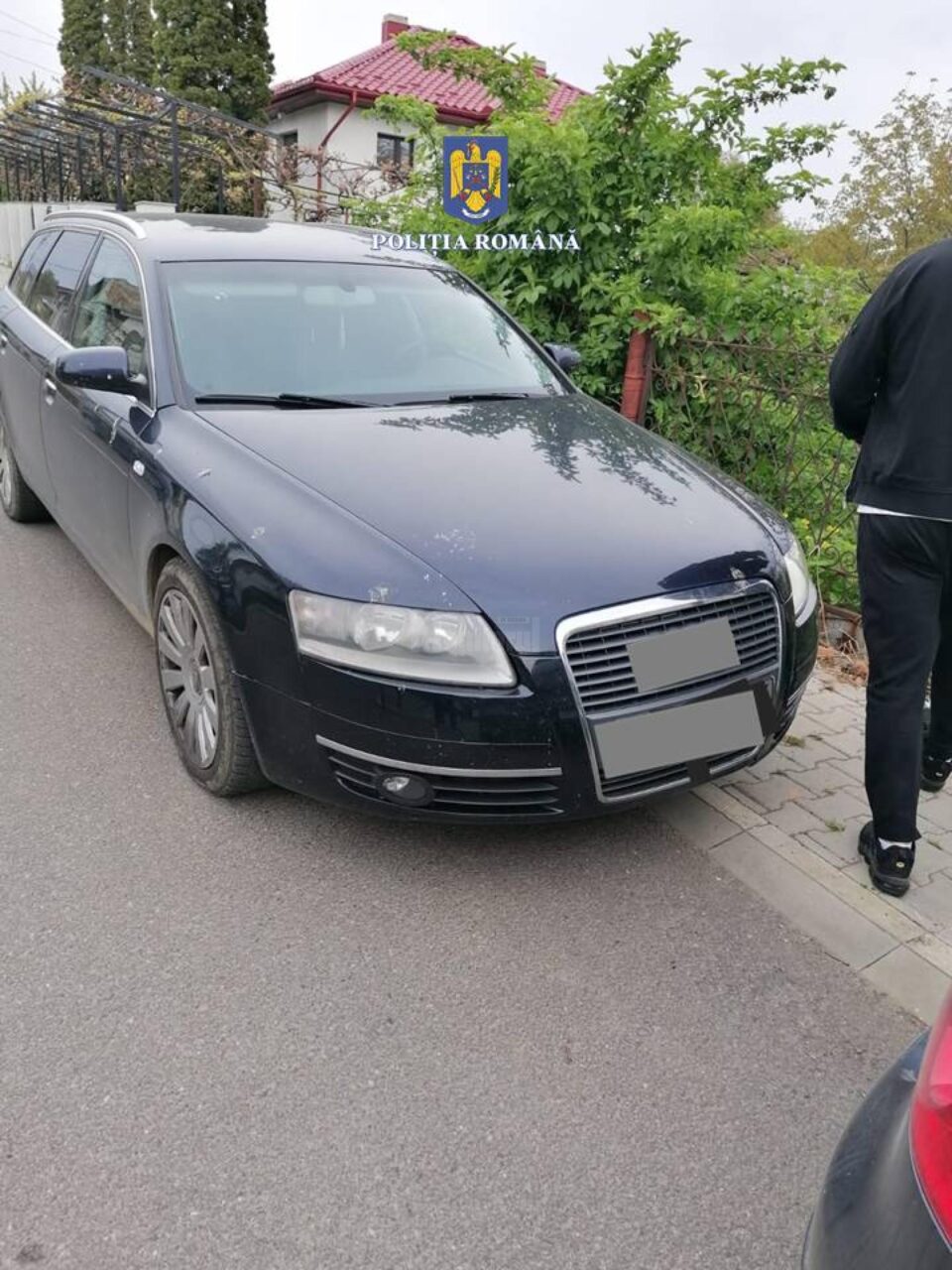 Autoturismul confiscat